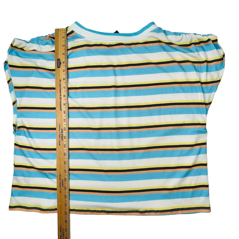 AFRM Turquoise Stripe Jorja Knit Top Size 2XL NWT - Picture 10 of 10